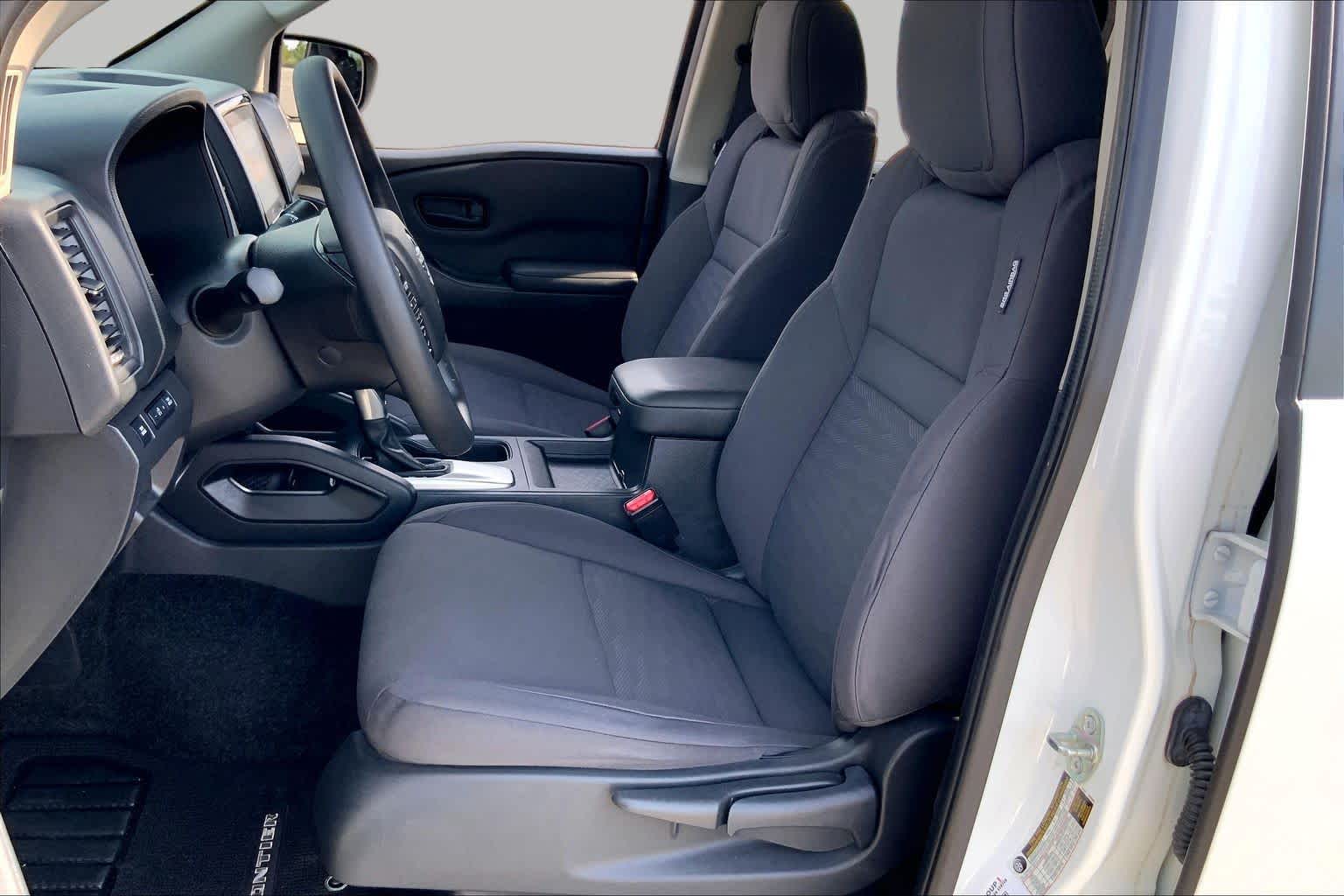 2022 Nissan Frontier S Glacier White at Team Mazda