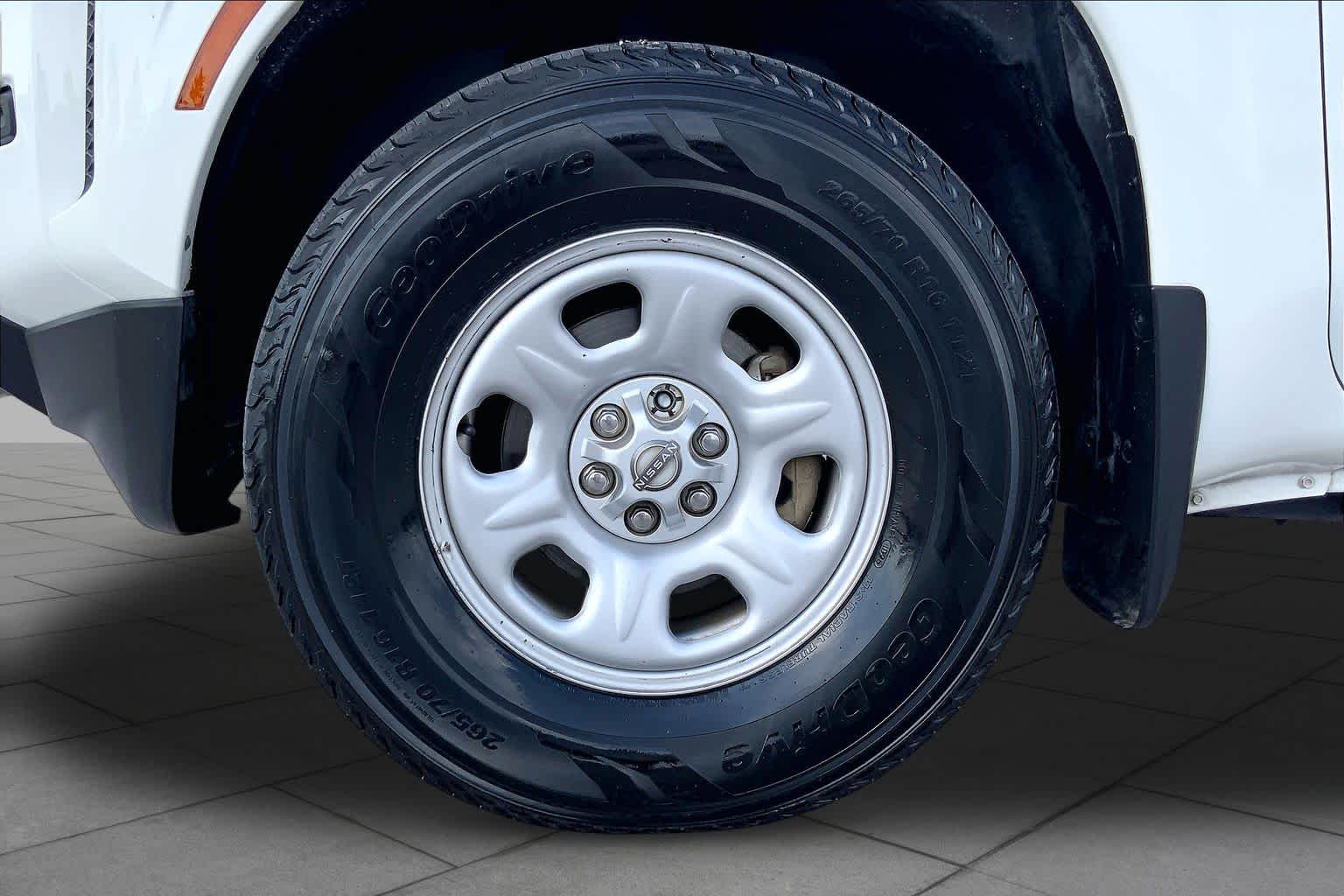 2022 Nissan Frontier S Glacier White at Team Mazda