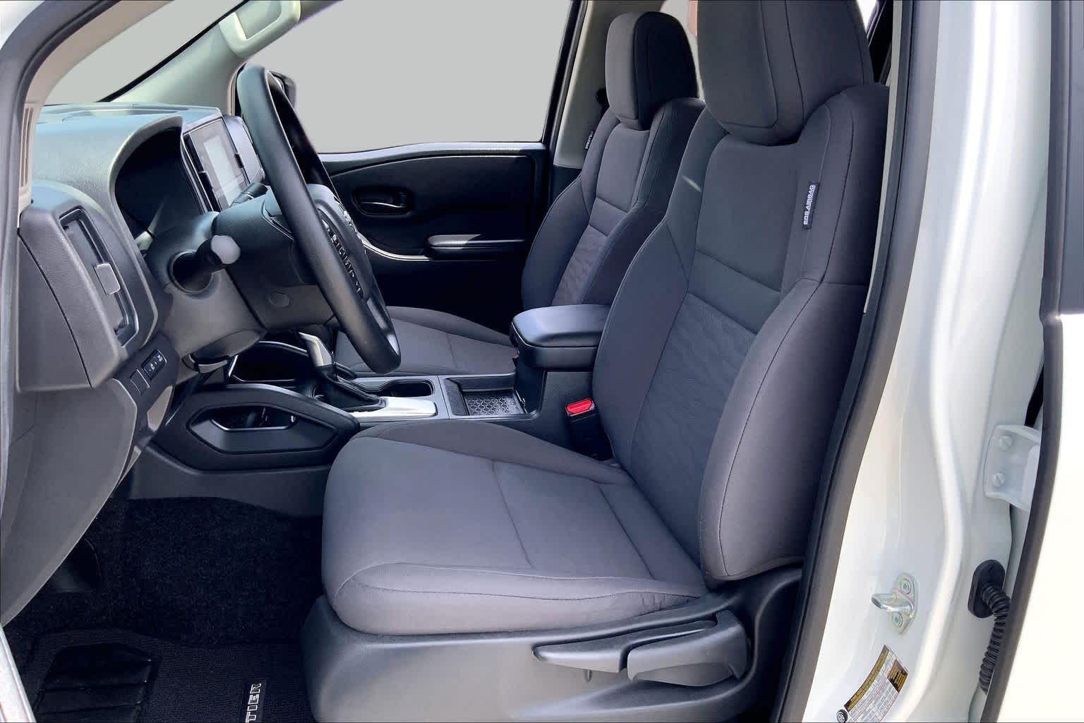 2026 Nissan Frontier S Glacier White at Sterling McCall Nissan