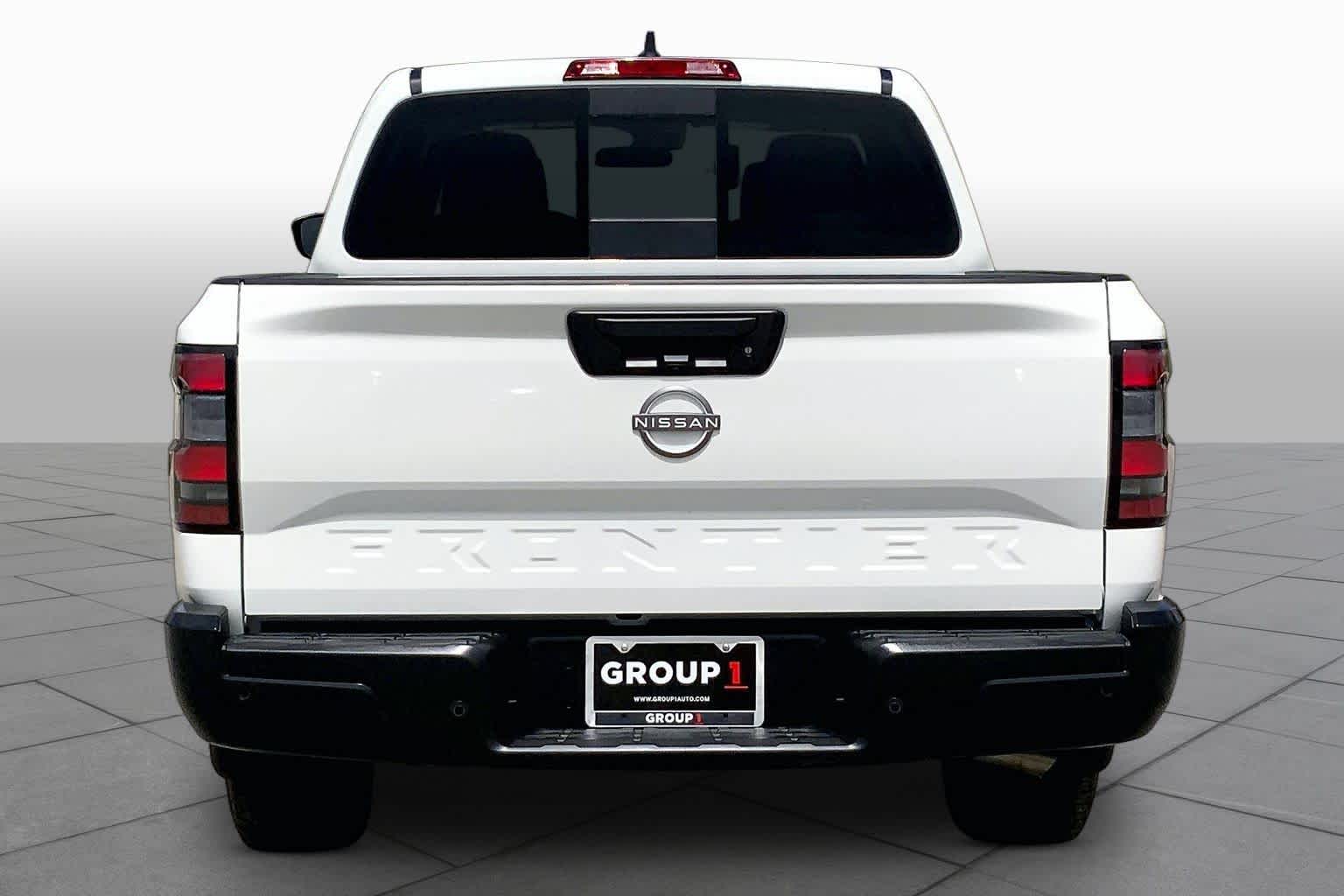2026 Nissan Frontier S Glacier White at Sterling McCall Nissan