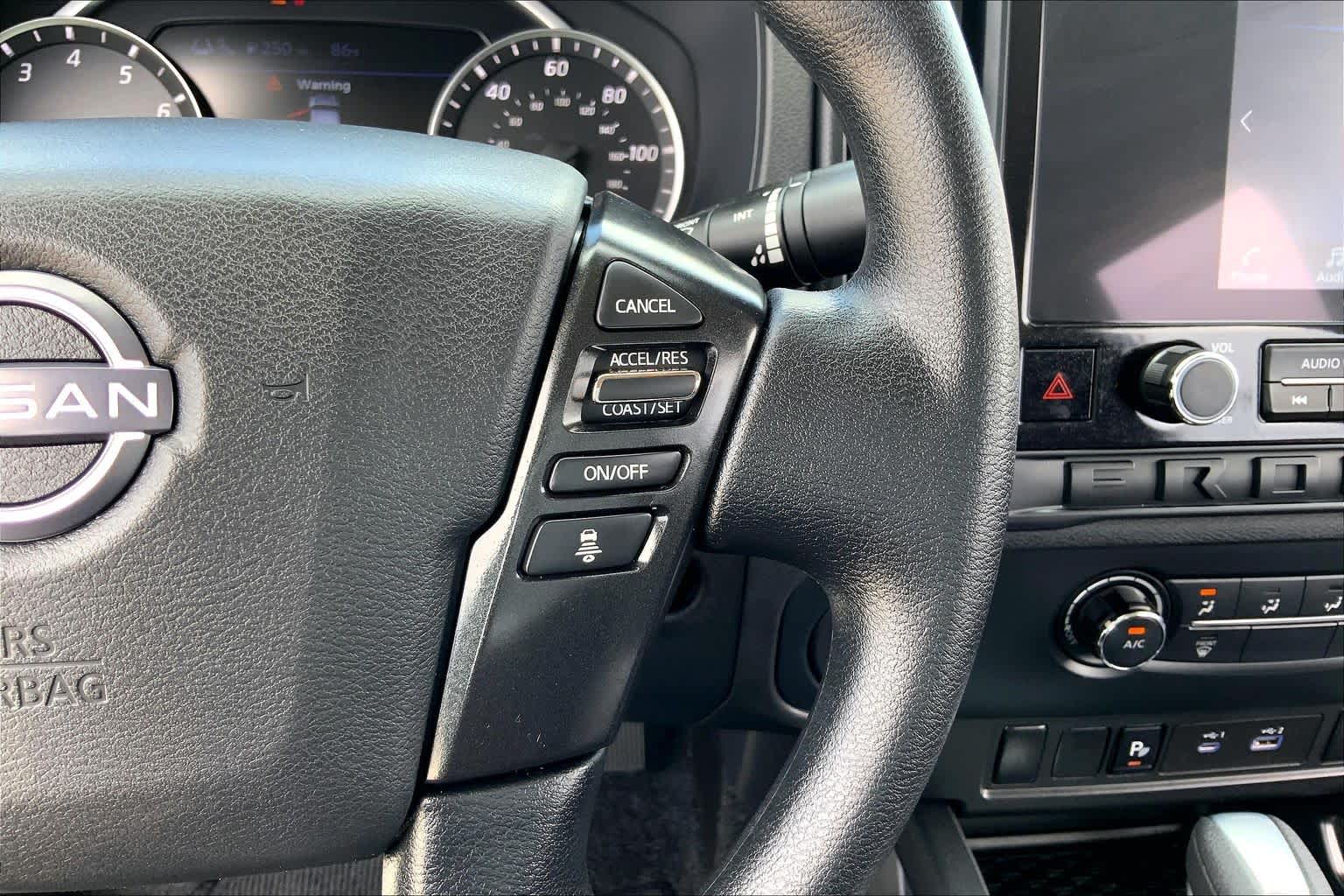 2026 Nissan Frontier S Glacier White at Sterling McCall Nissan