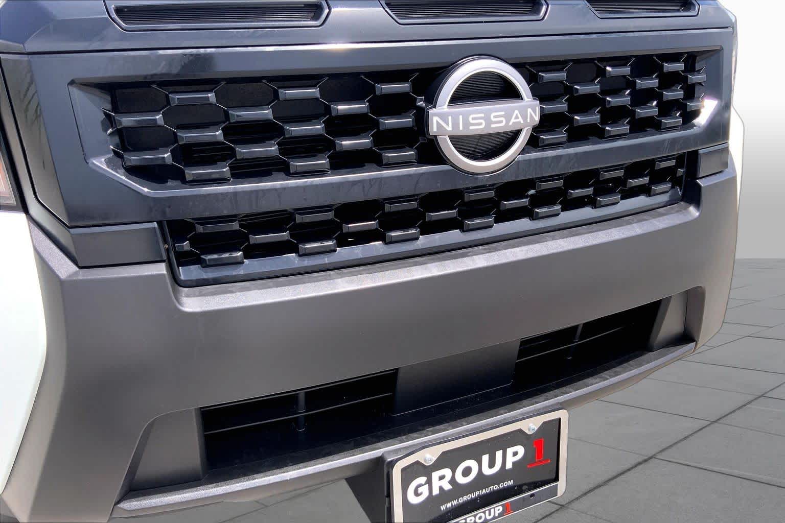2026 Nissan Frontier S Glacier White at Sterling McCall Nissan