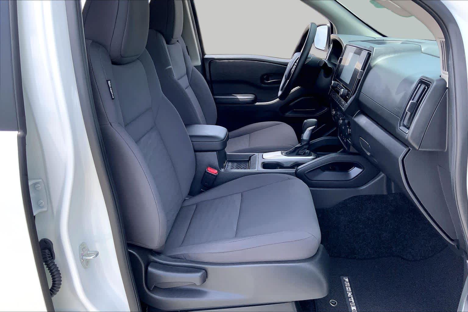 2026 Nissan Frontier S Glacier White at Sterling McCall Nissan