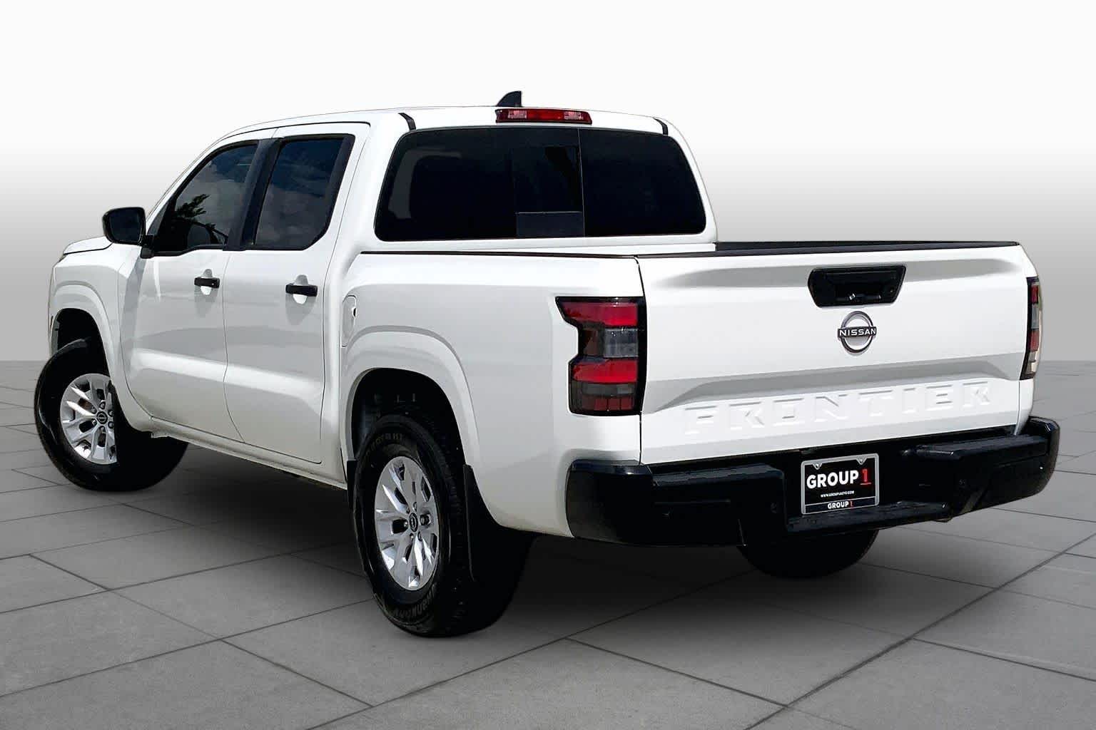 2026 Nissan Frontier S Glacier White at Sterling McCall Nissan