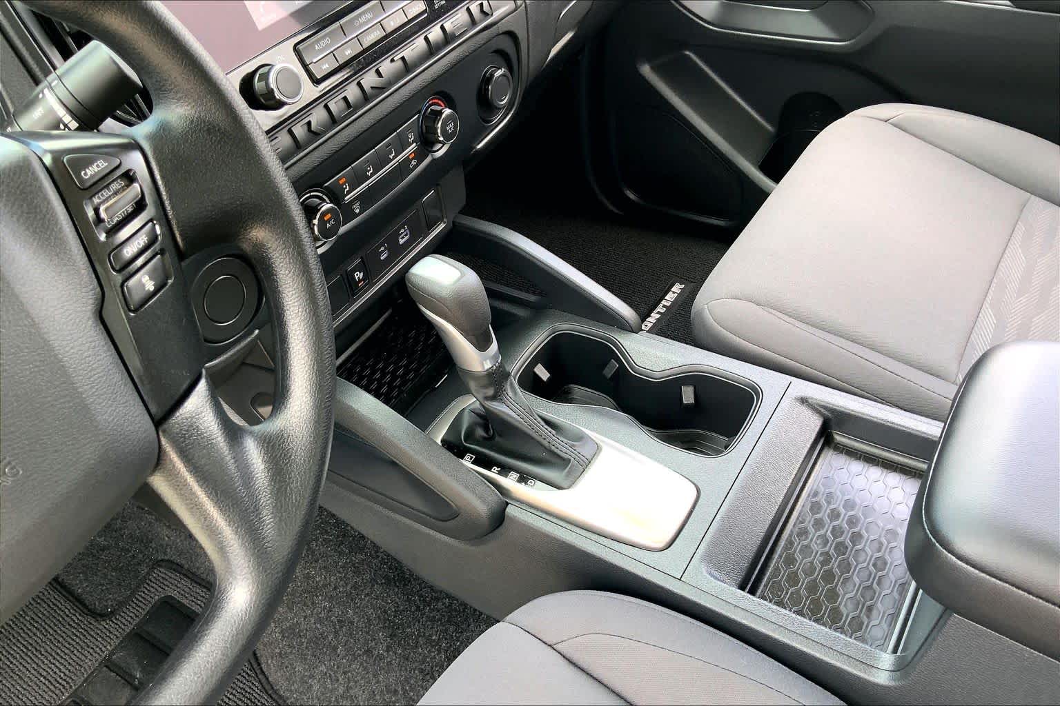 2026 Nissan Frontier S Glacier White at Sterling McCall Nissan