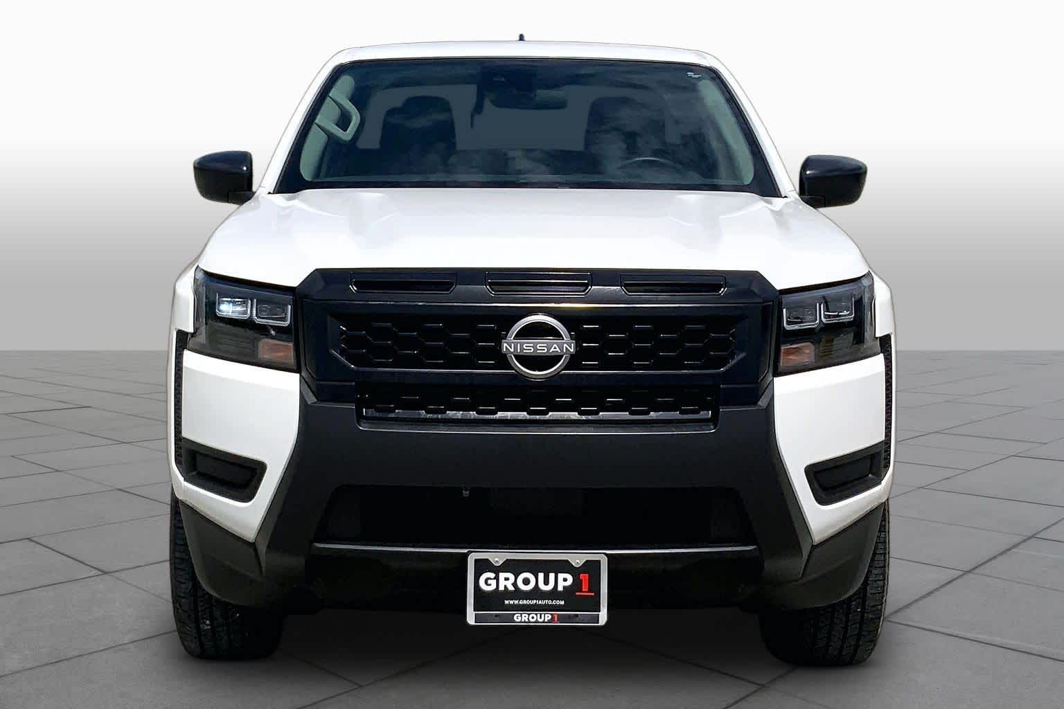 2026 Nissan Frontier S Glacier White at Sterling McCall Nissan