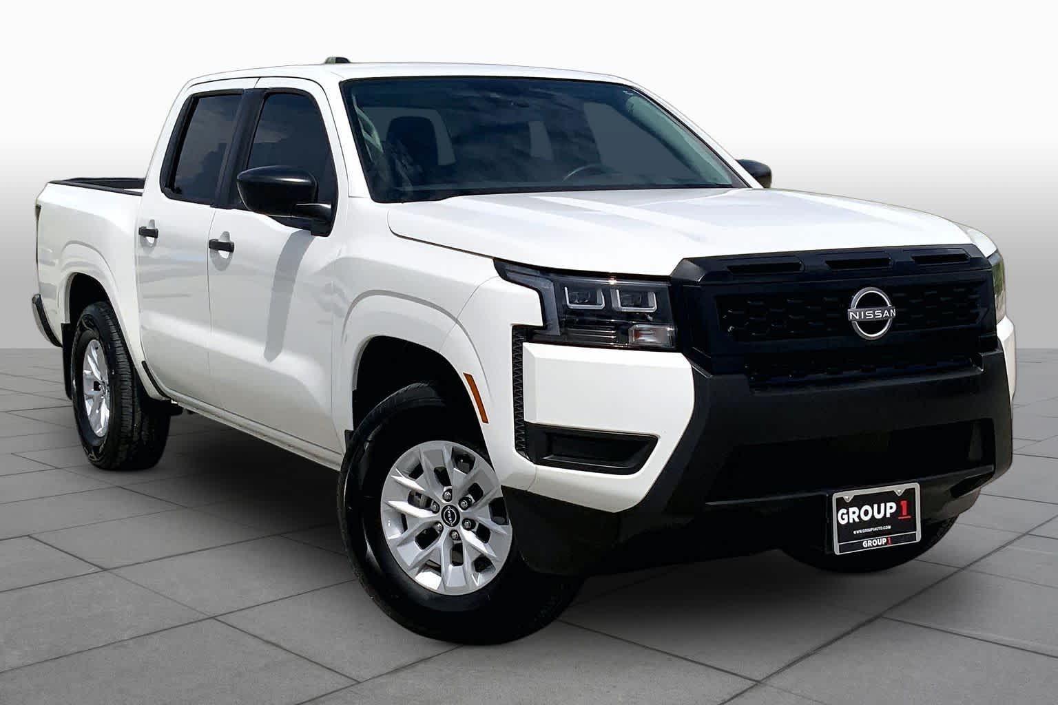 2026 Nissan Frontier S Glacier White at Sterling McCall Nissan