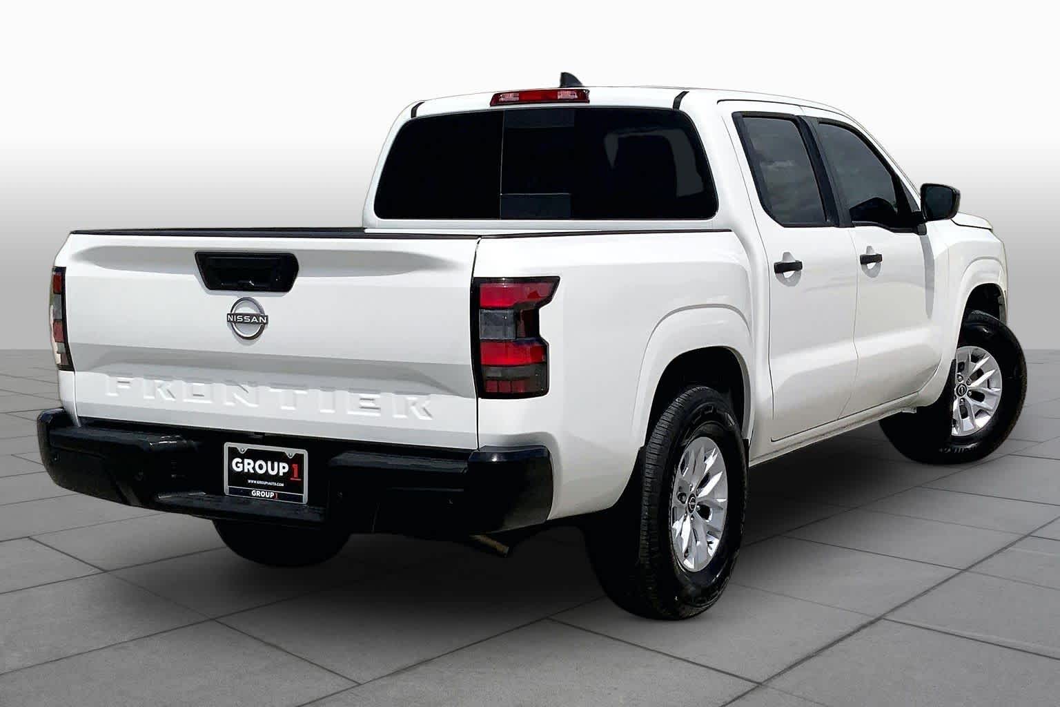 2026 Nissan Frontier S Glacier White at Sterling McCall Nissan