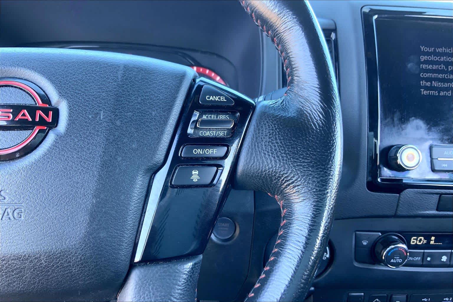 2022 Nissan Frontier PRO-4X Glacier White at Tomball Ford