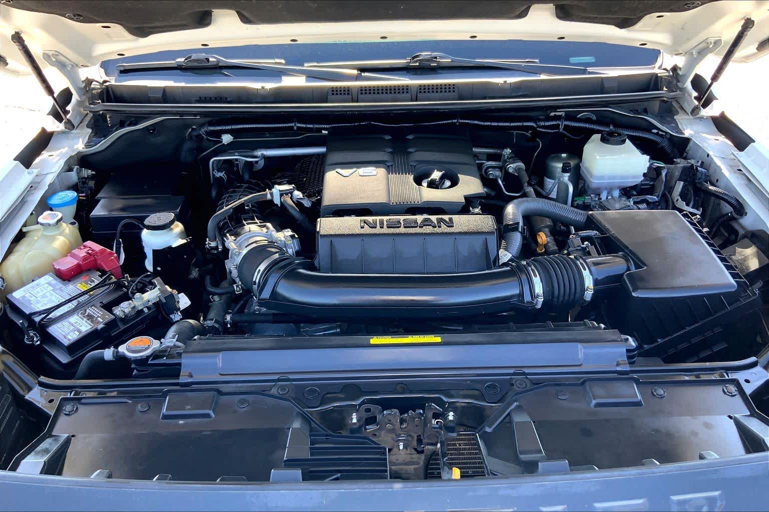 2022 Nissan Frontier PRO-4X Glacier White at Tomball Ford