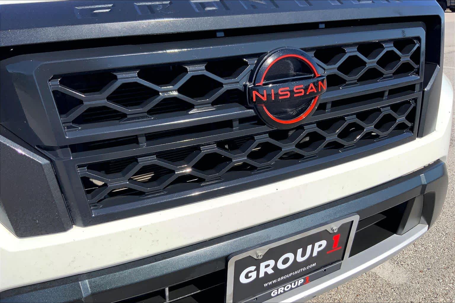 2022 Nissan Frontier PRO-4X Glacier White at Tomball Ford