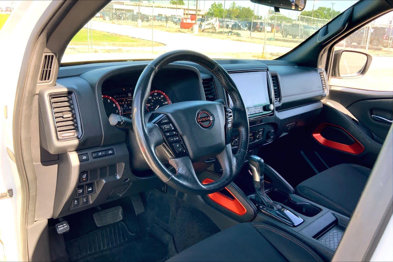 2022 Nissan Frontier PRO-4X Glacier White at Tomball Ford