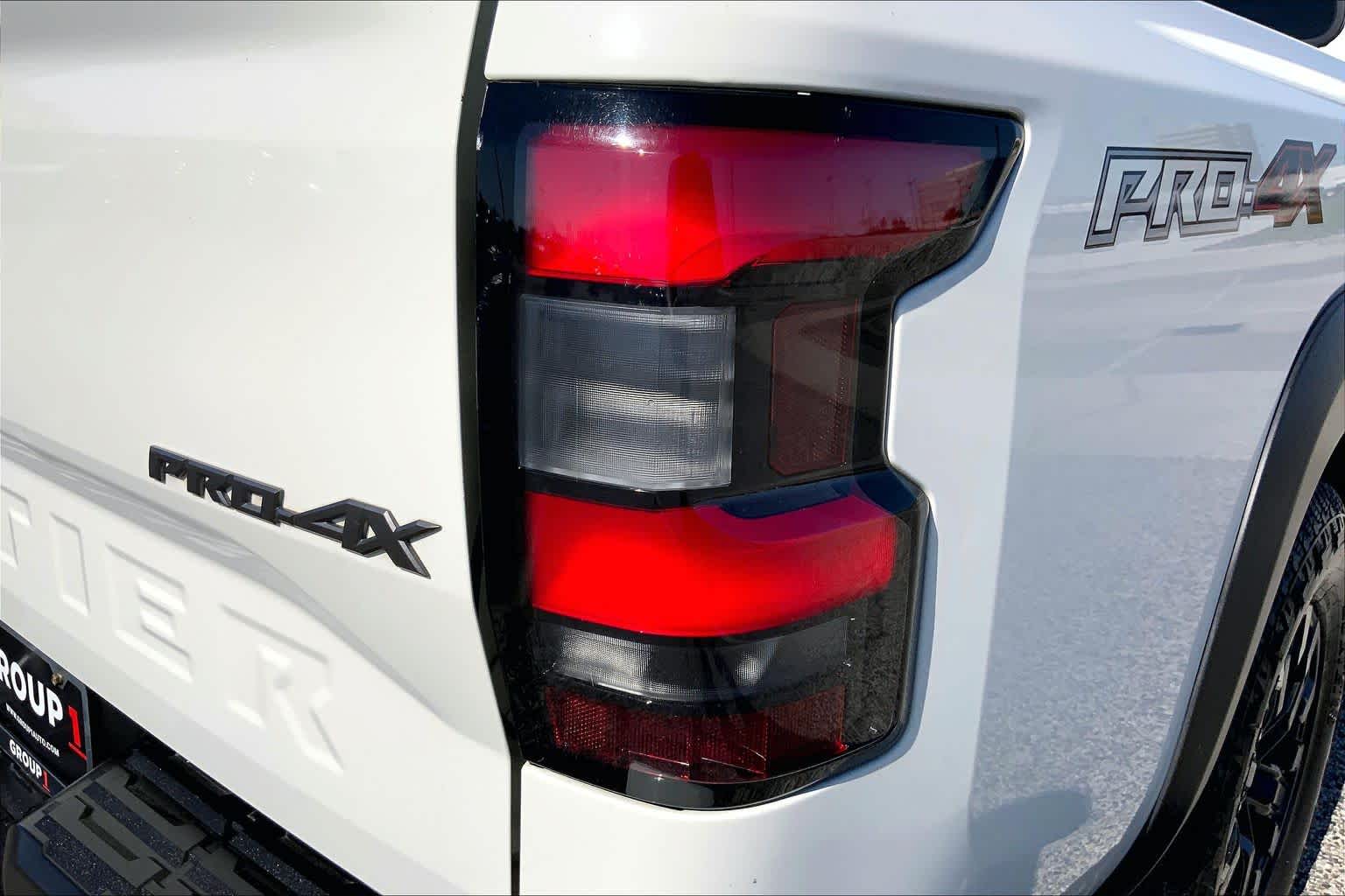 2022 Nissan Frontier PRO-4X Glacier White at Tomball Ford