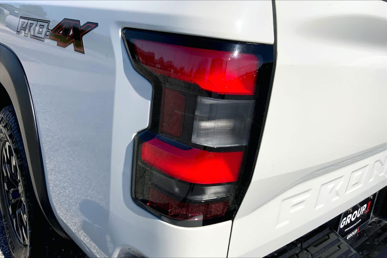 2022 Nissan Frontier PRO-4X Glacier White at Tomball Ford