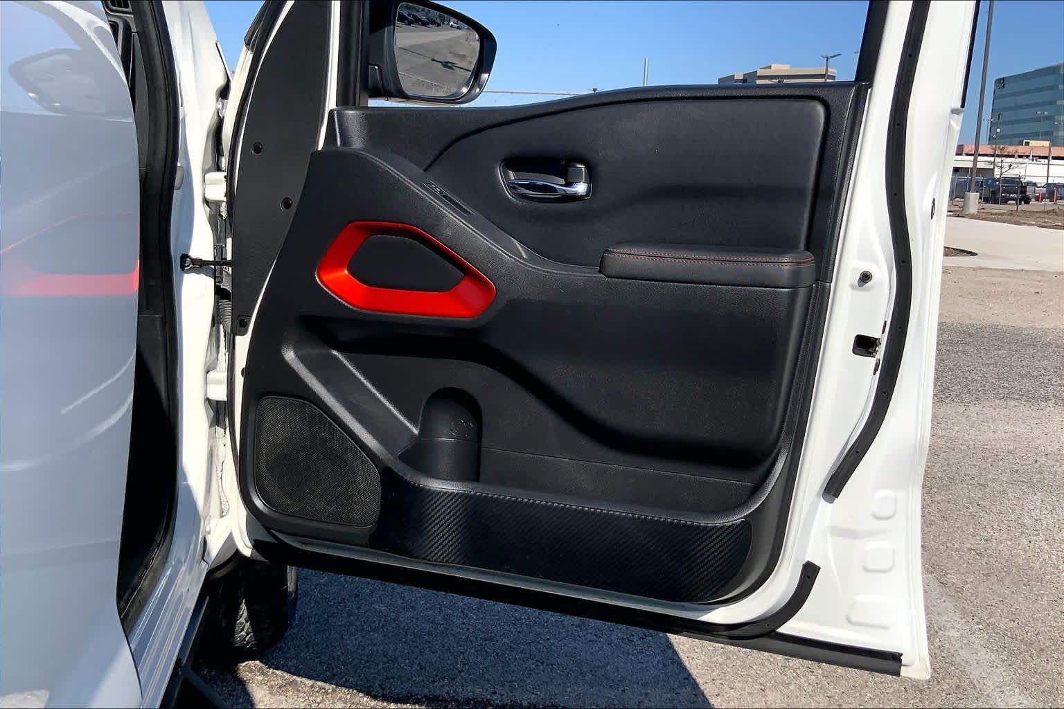 2022 Nissan Frontier PRO-4X Glacier White at Tomball Ford
