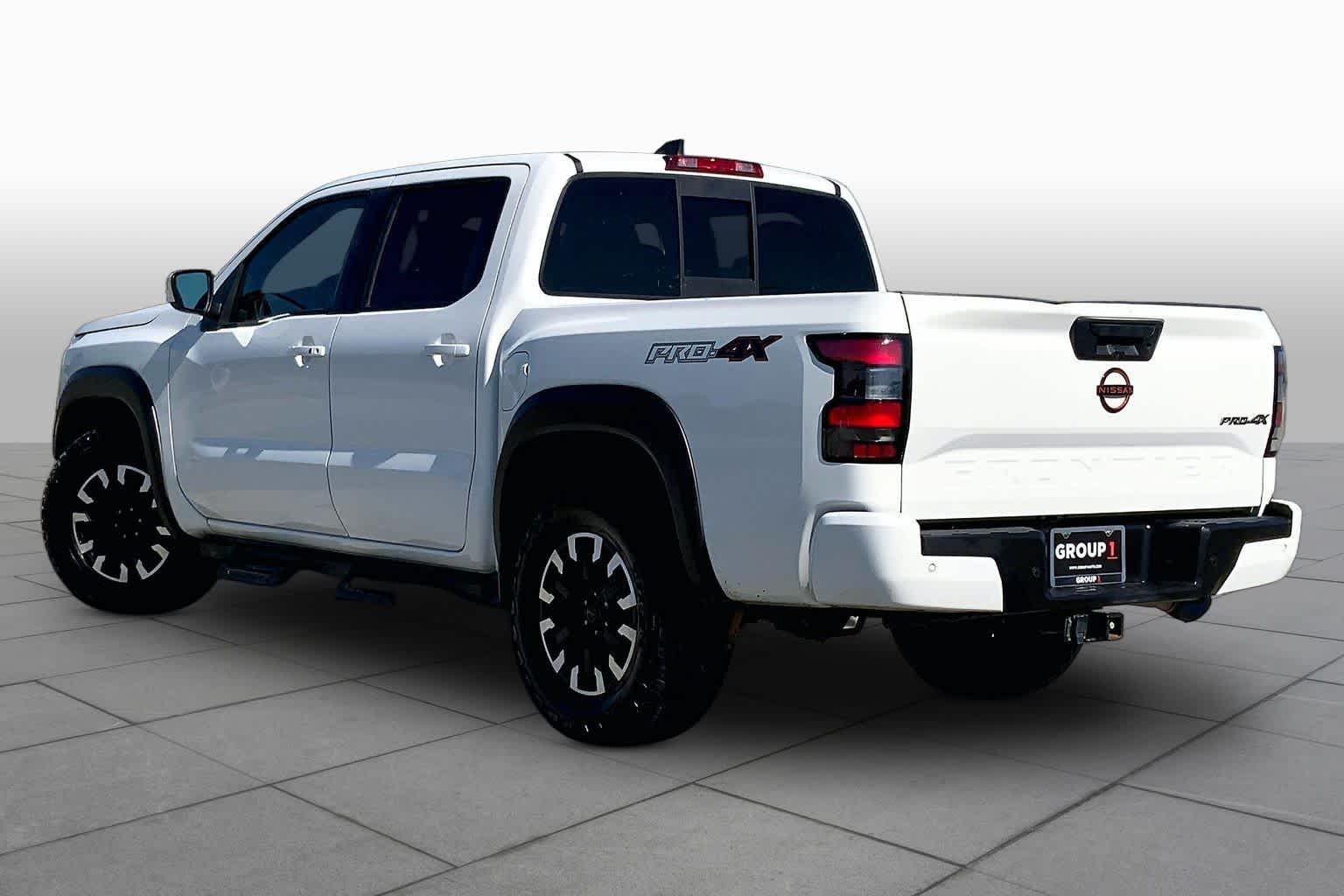 2022 Nissan Frontier PRO-4X Glacier White at Tomball Ford