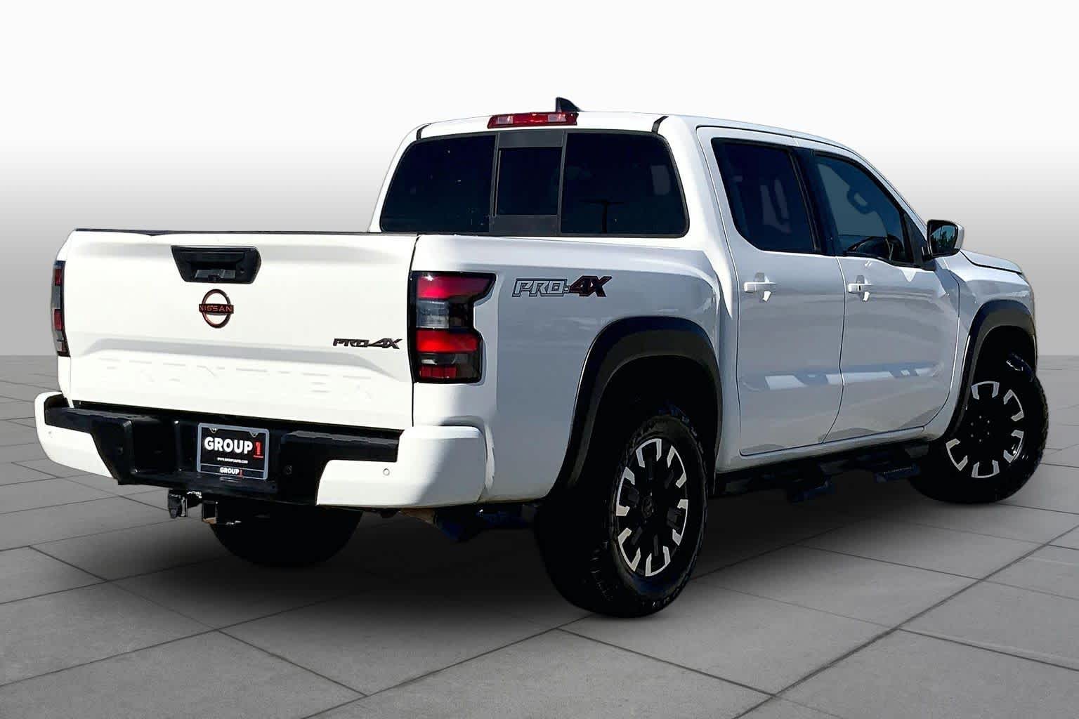 2022 Nissan Frontier PRO-4X Glacier White at Tomball Ford