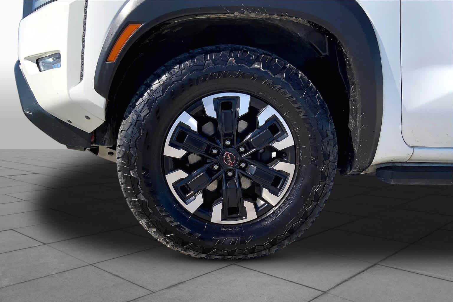 2022 Nissan Frontier PRO-4X Glacier White at Tomball Ford