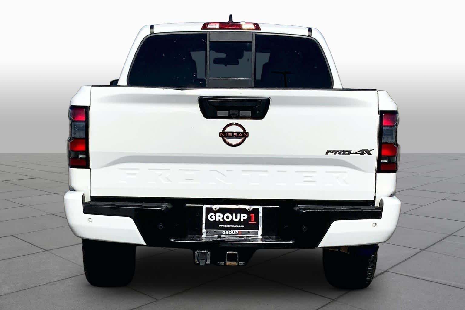 2022 Nissan Frontier PRO-4X Glacier White at Tomball Ford