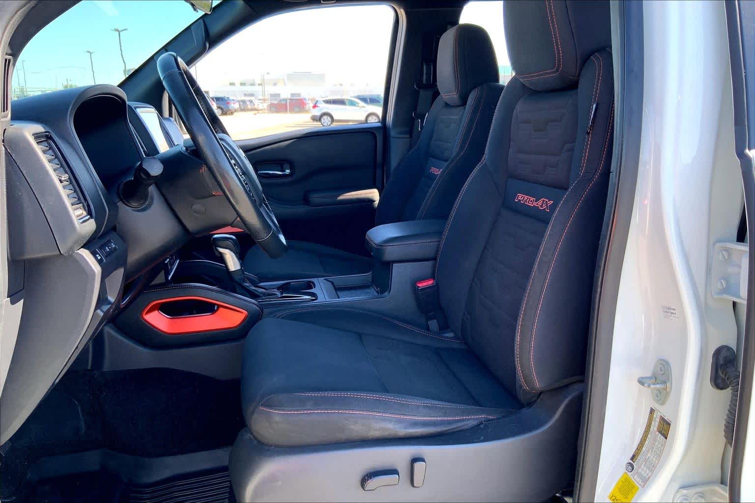 2022 Nissan Frontier PRO-4X Glacier White at Tomball Ford