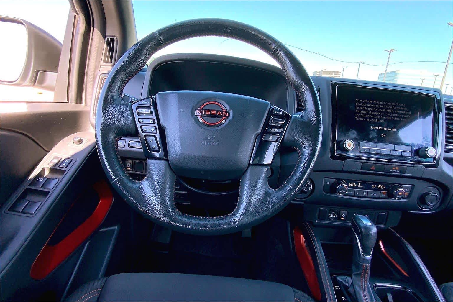 2022 Nissan Frontier PRO-4X Glacier White at Tomball Ford