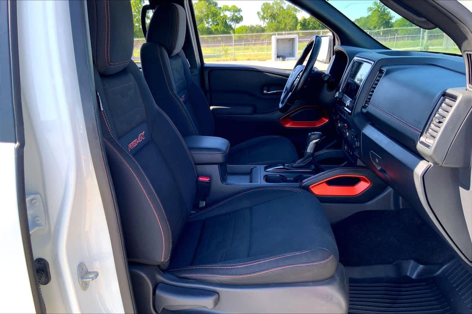 2022 Nissan Frontier PRO-4X Glacier White at Tomball Ford