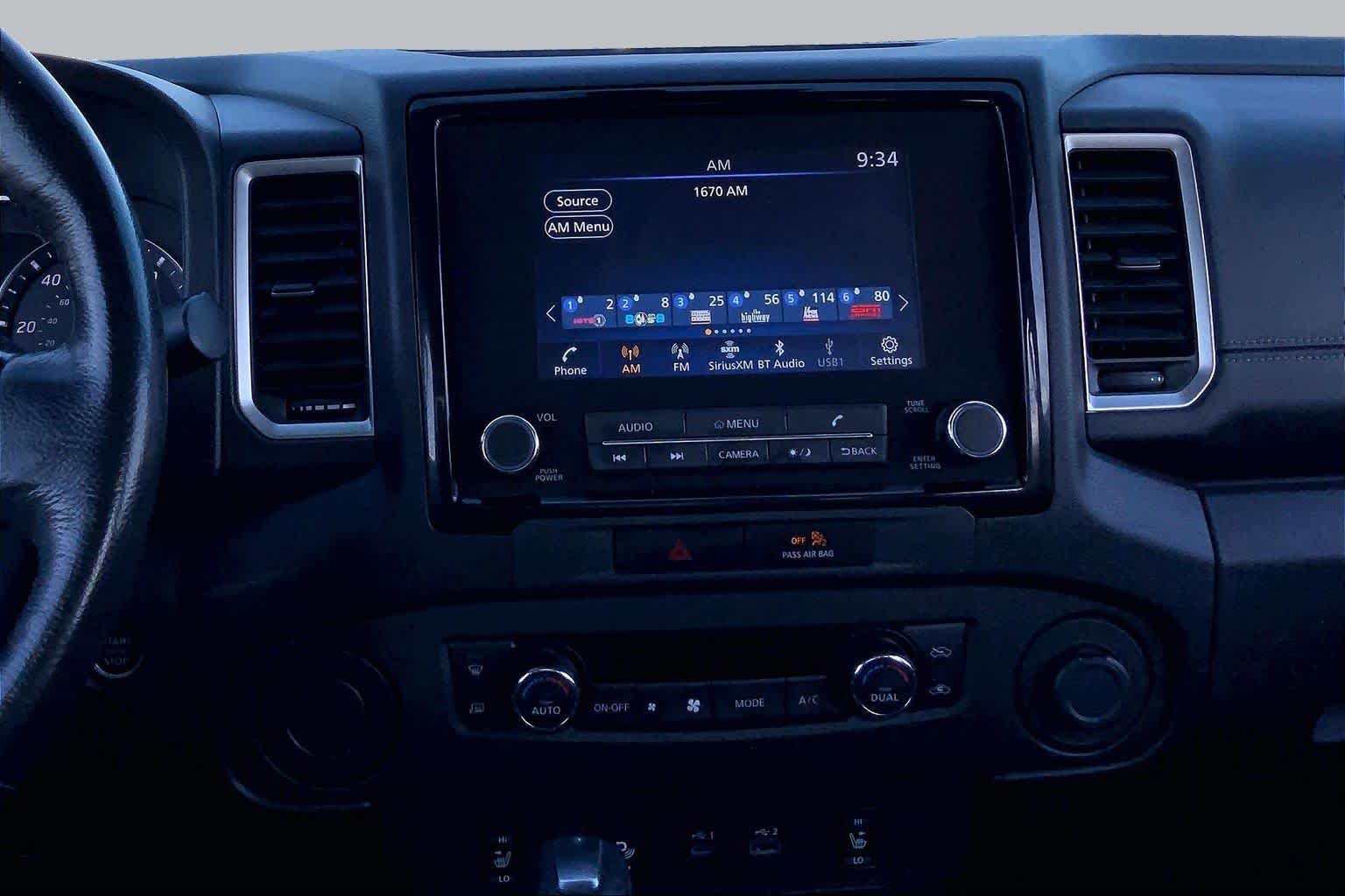 2023 Nissan Frontier SV Glacier White at Sterling McCall Nissan