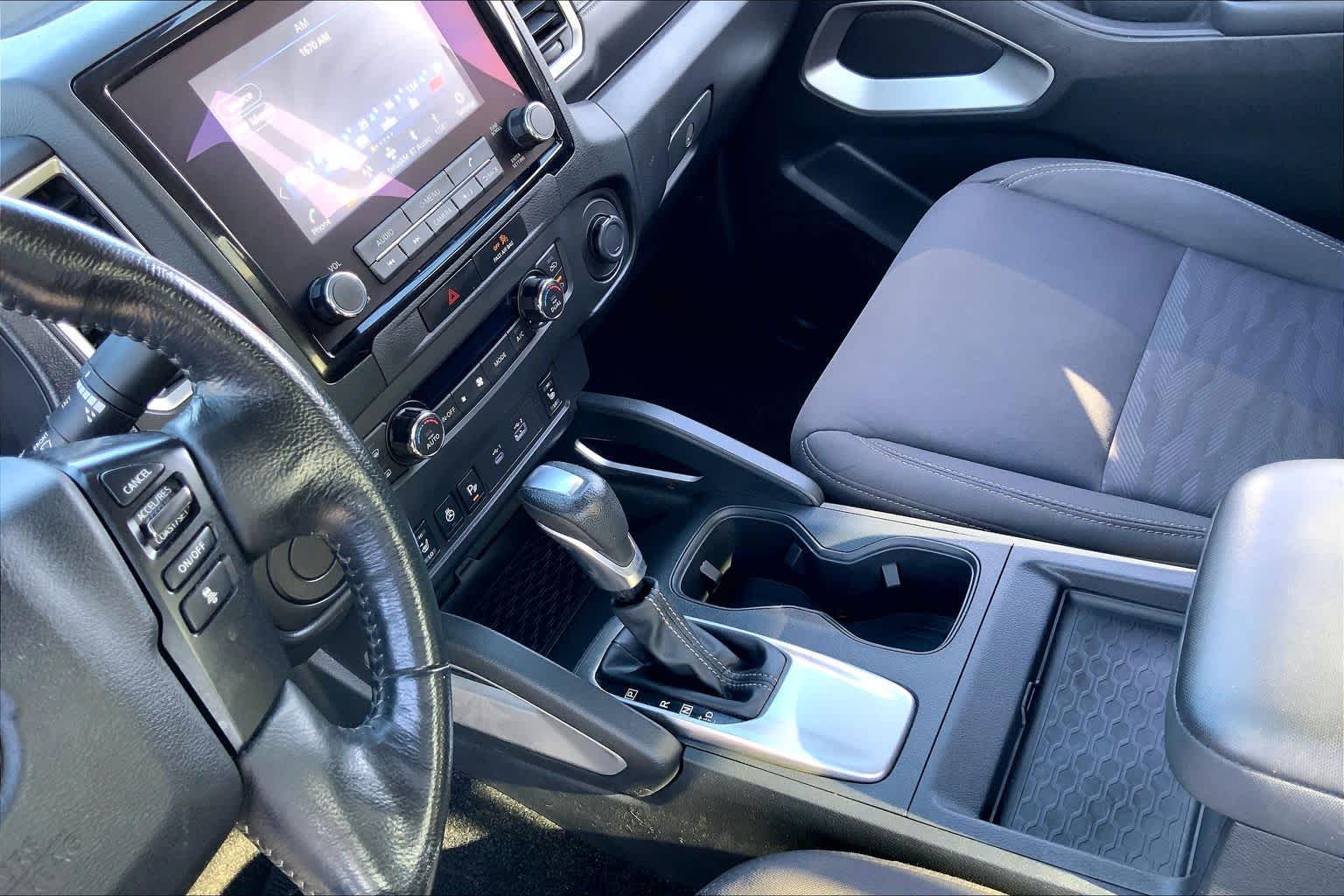 2023 Nissan Frontier SV Glacier White at Sterling McCall Nissan