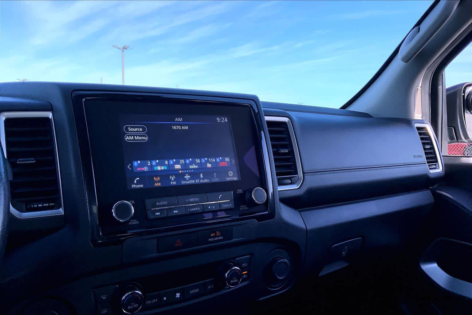 2023 Nissan Frontier SV Glacier White at Sterling McCall Nissan