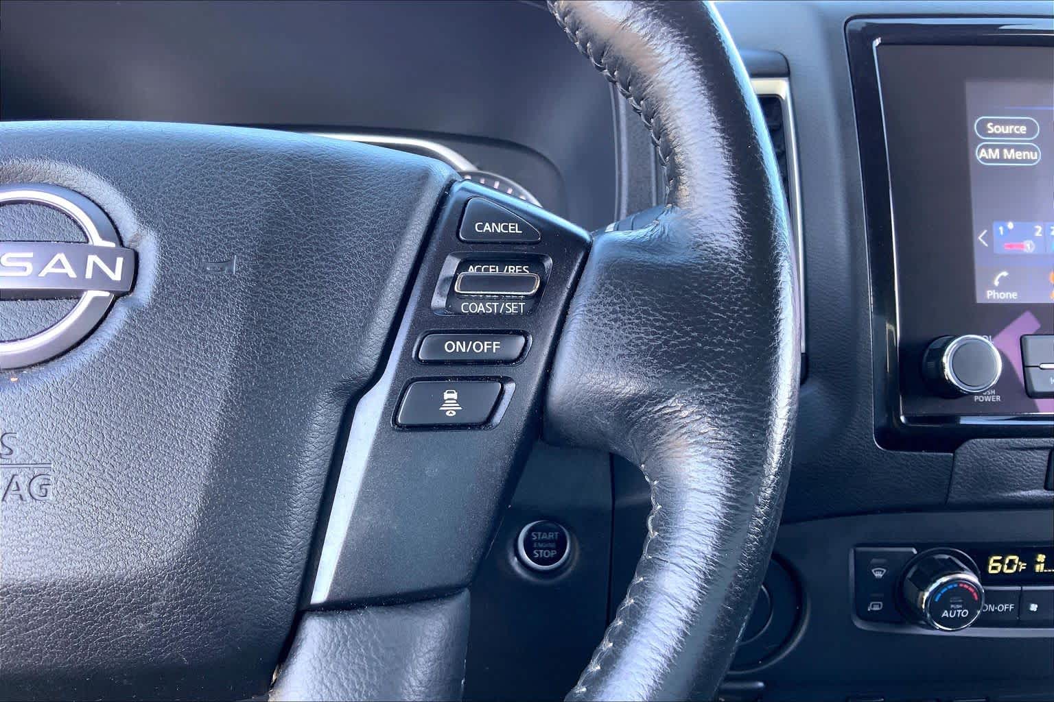 2023 Nissan Frontier SV Glacier White at Sterling McCall Nissan