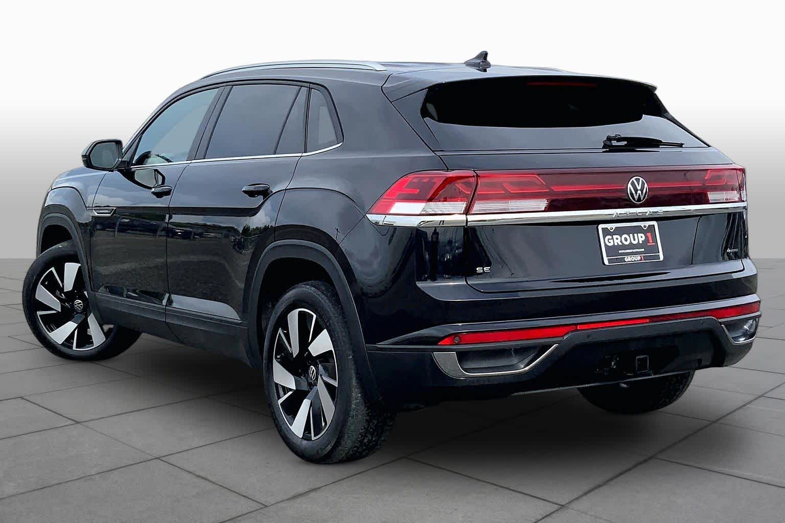 2025 Volkswagen Atlas Cross Sport 2.0T SE w/Technology Deep Black Pearl at Turner Chevrolet
