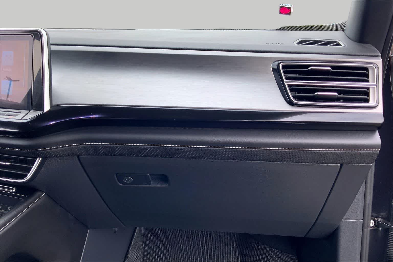 2025 Volkswagen Atlas Cross Sport 2.0T SE w/Technology Deep Black Pearl at Turner Chevrolet