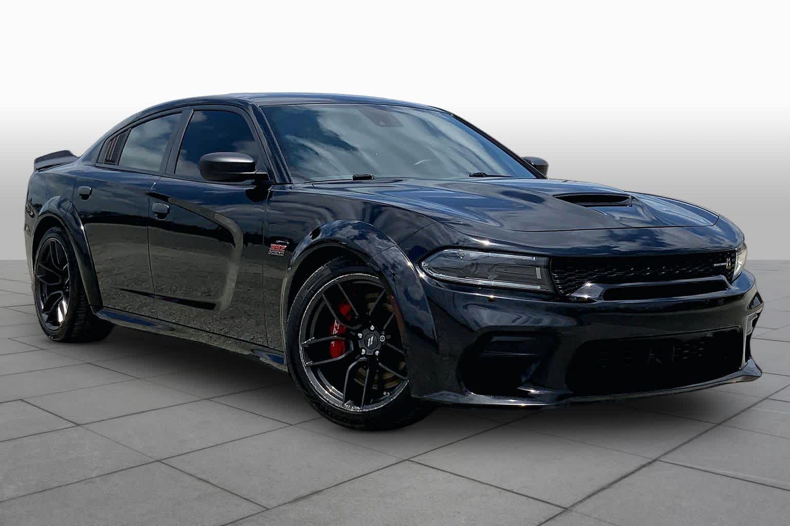 2022 Dodge Charger Scat Pack Widebody Pitch Black Clearcoat at HGreg Houston