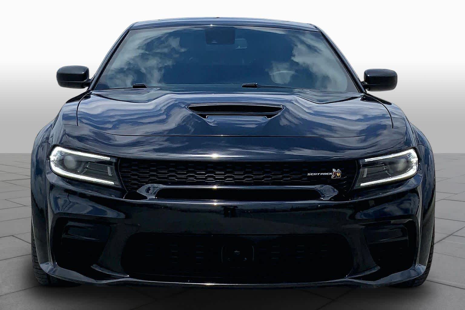 2022 Dodge Charger Scat Pack Widebody Pitch Black Clearcoat at HGreg Houston