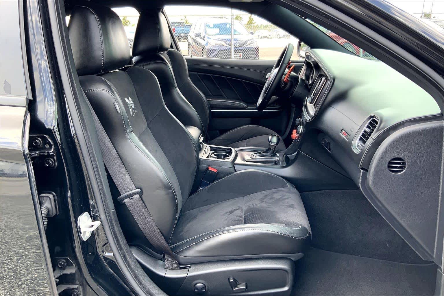 2022 Dodge Charger Scat Pack Widebody Pitch Black Clearcoat at HGreg Houston