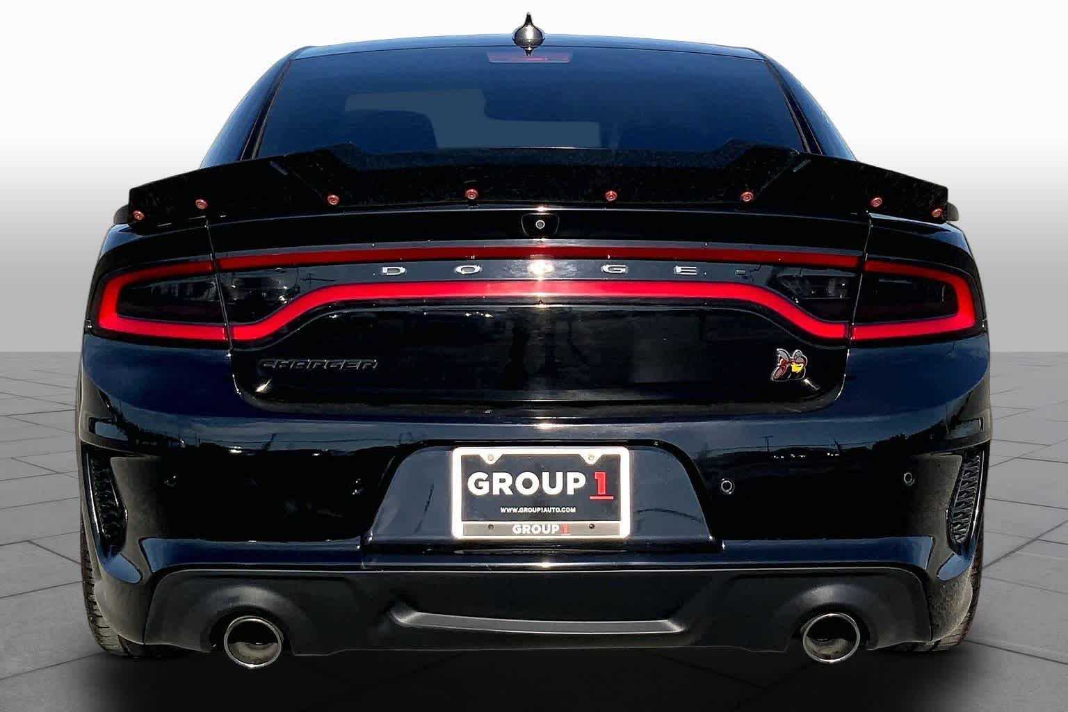 2022 Dodge Charger Scat Pack Widebody Pitch Black Clearcoat at HGreg Houston