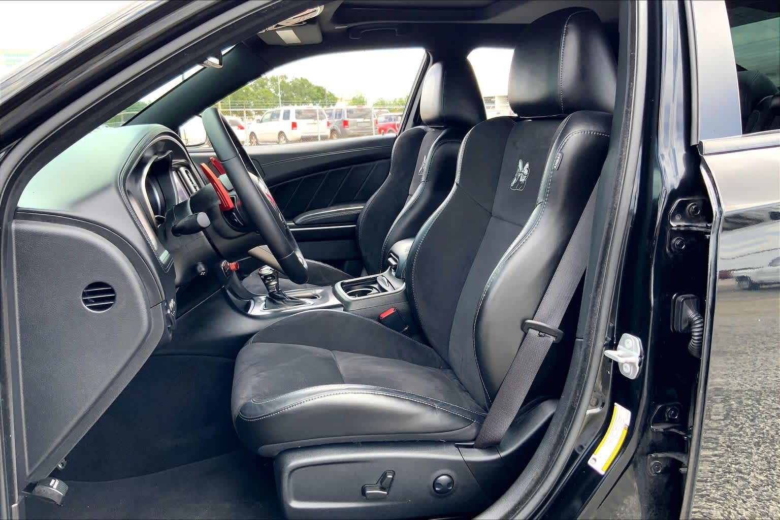 2022 Dodge Charger Scat Pack Widebody Pitch Black Clearcoat at HGreg Houston