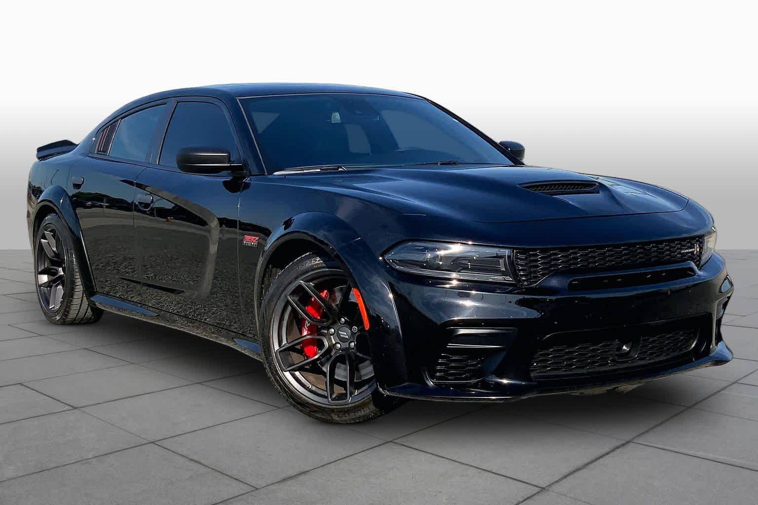 2022 Dodge Charger Scat Pack Widebody Pitch Black Clearcoat at HGreg Houston