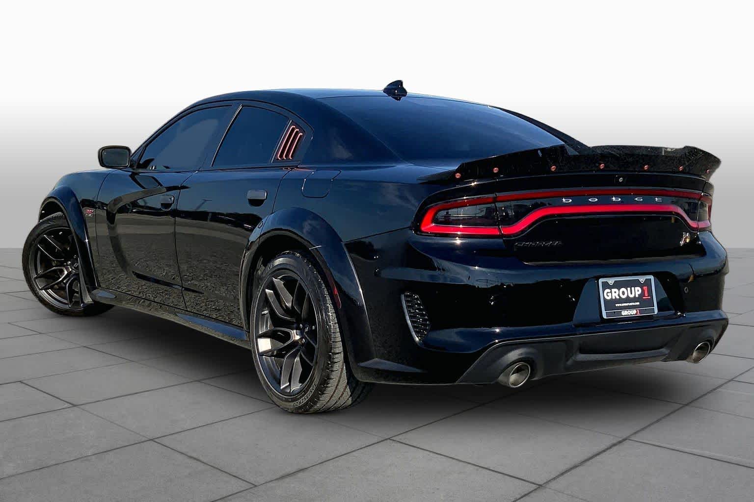 2022 Dodge Charger Scat Pack Widebody Pitch Black Clearcoat at HGreg Houston