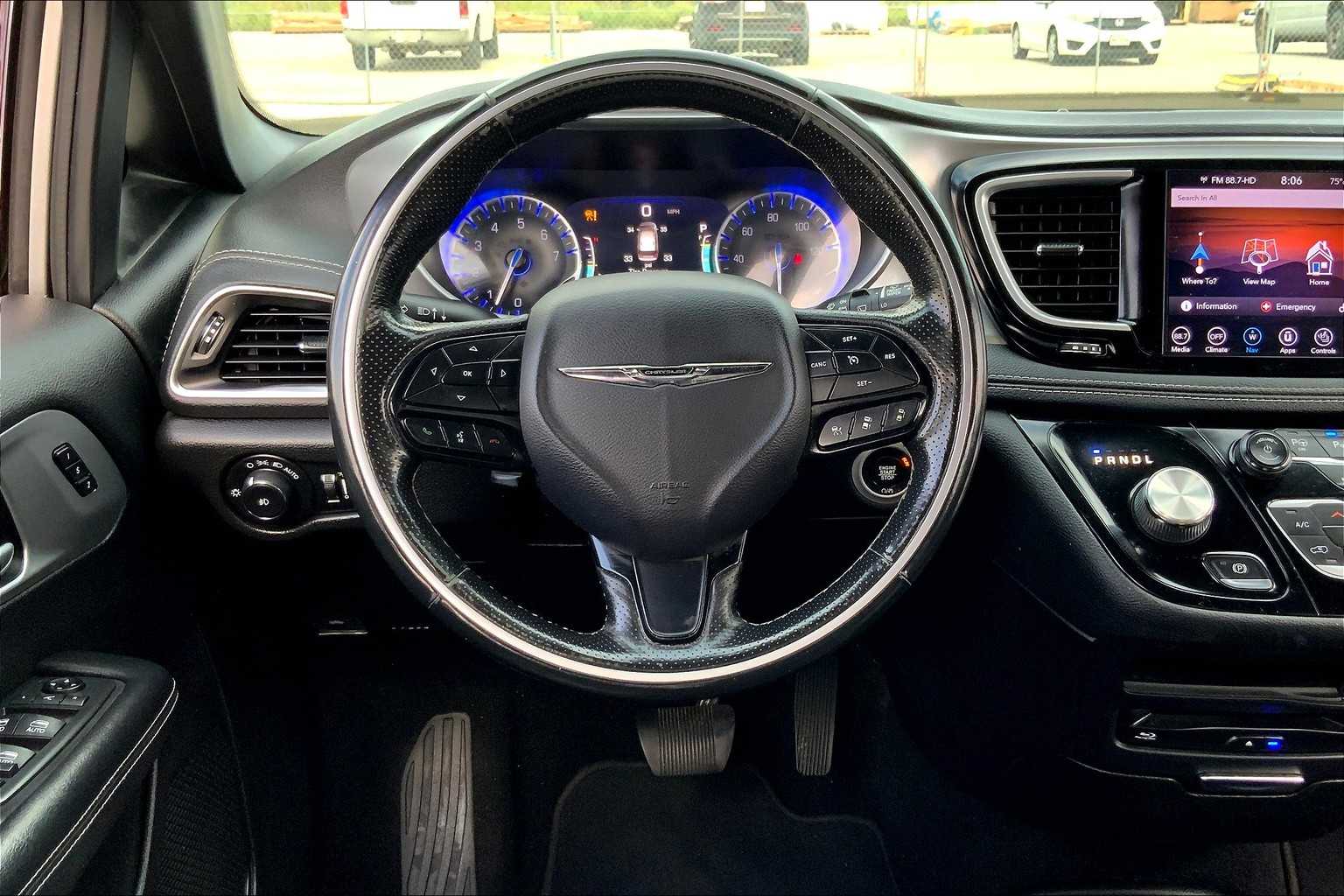 2019 Chrysler Pacifica Limited Billet Silver Metallic Clearcoat at Sterling McCall Nissan