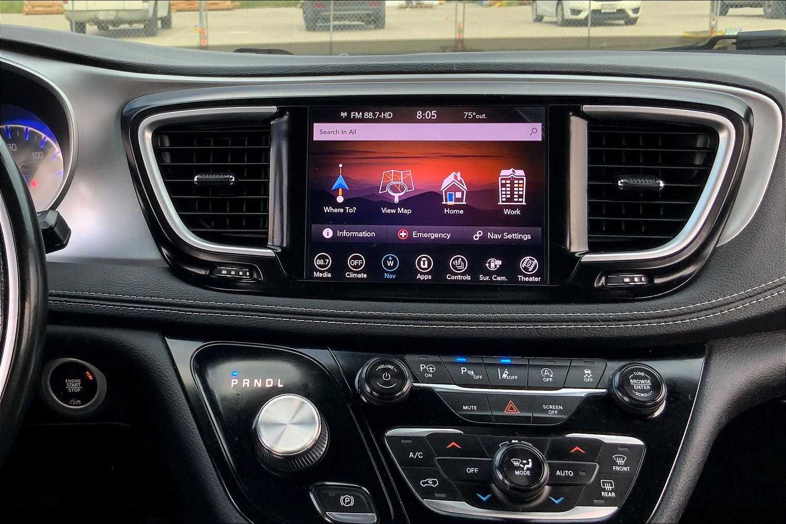 2019 Chrysler Pacifica Limited Billet Silver Metallic Clearcoat at Sterling McCall Nissan