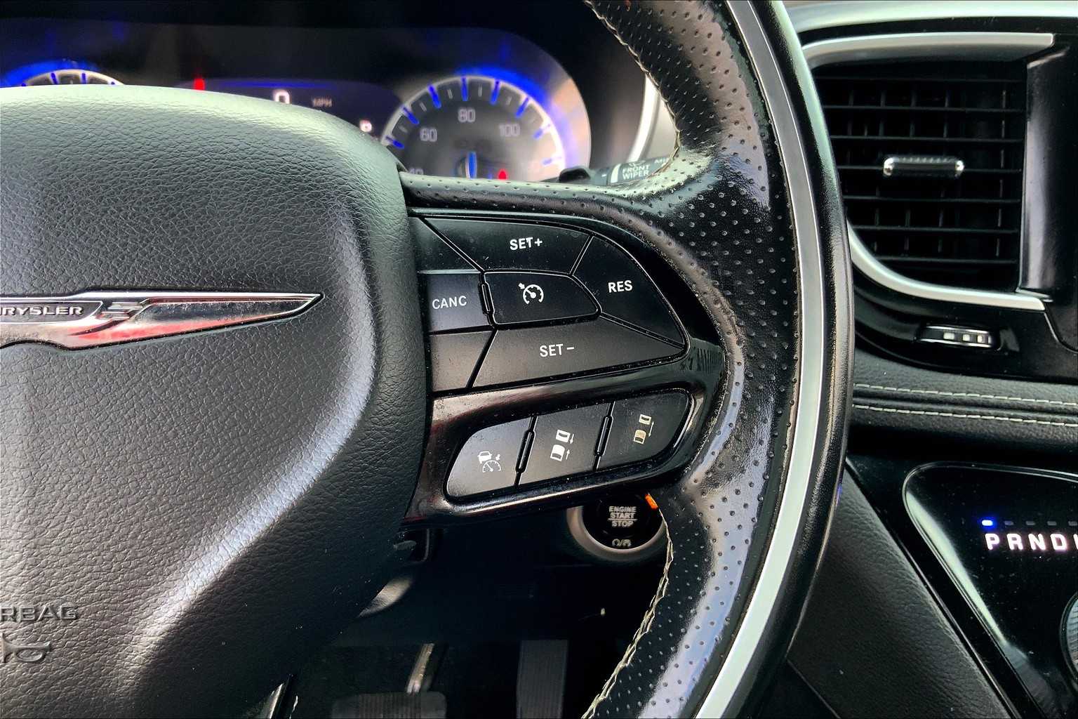 2019 Chrysler Pacifica Limited Billet Silver Metallic Clearcoat at Sterling McCall Nissan