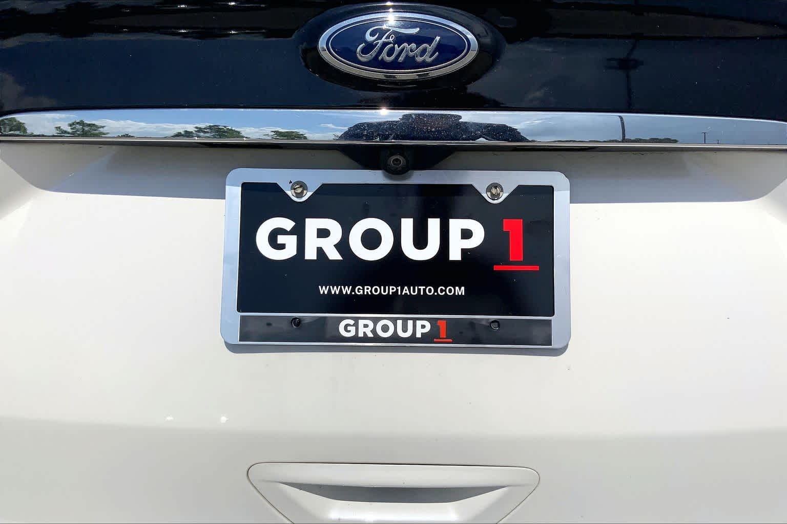 2020 Ford Edge SEL Star White Metallic Tri-Coat at AutoNation USA Houston