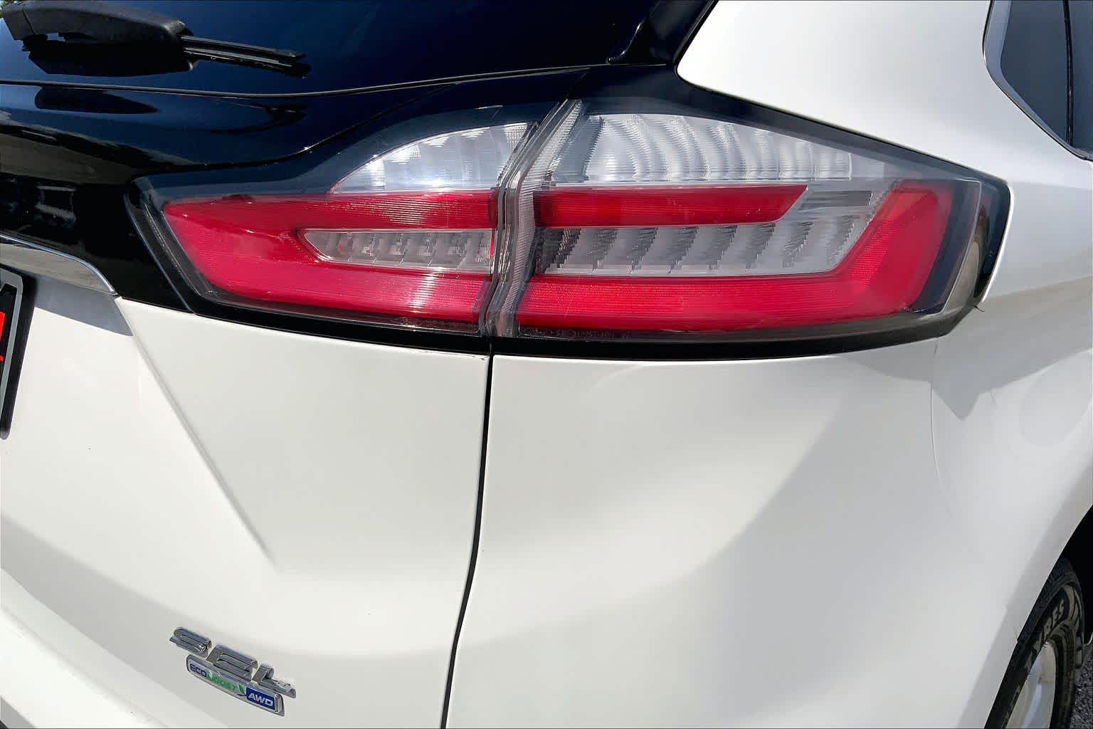 2020 Ford Edge SEL Star White Metallic Tri-Coat at AutoNation USA Houston