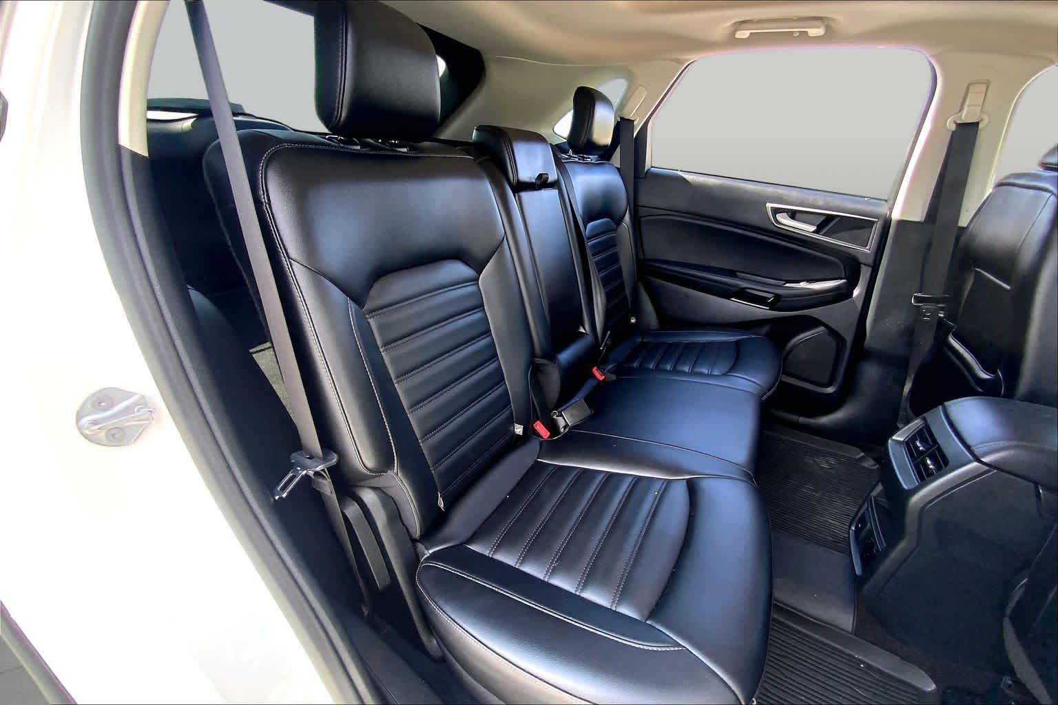 2020 Ford Edge SEL Star White Metallic Tri-Coat at AutoNation USA Houston