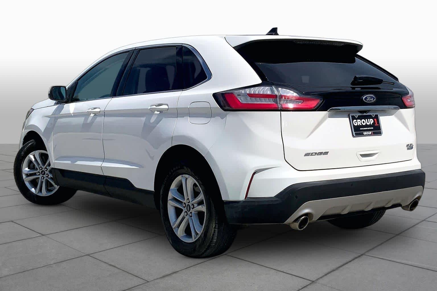 2020 Ford Edge SEL Star White Metallic Tri-Coat at AutoNation USA Houston