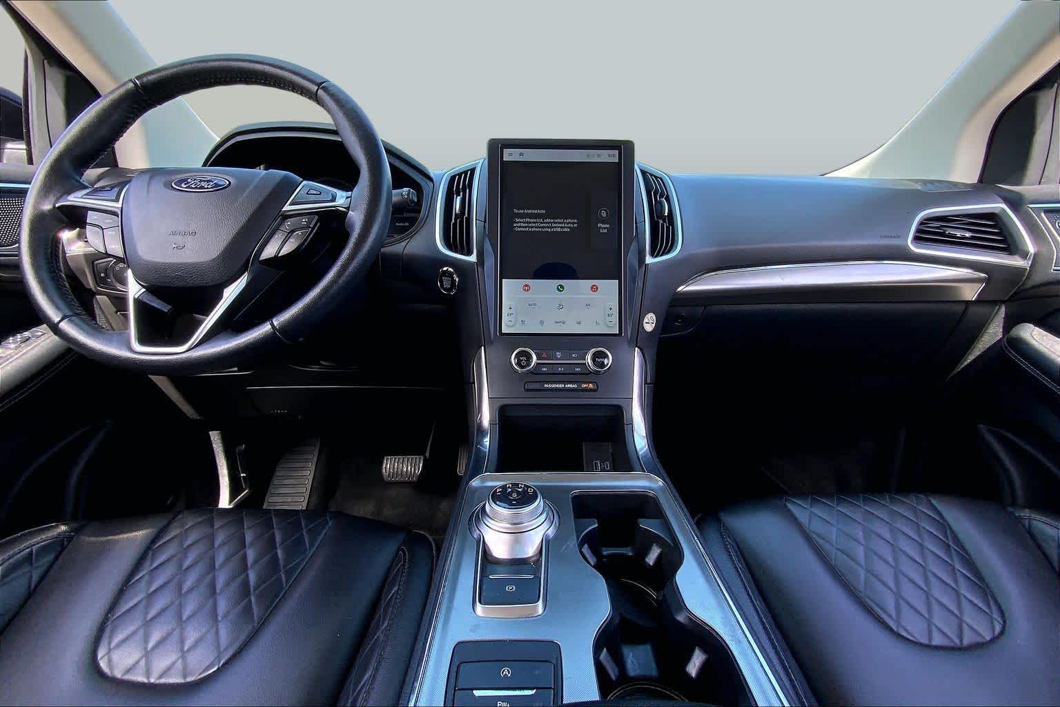 2024 Ford Edge Titanium Agate Black at Baytown Ford