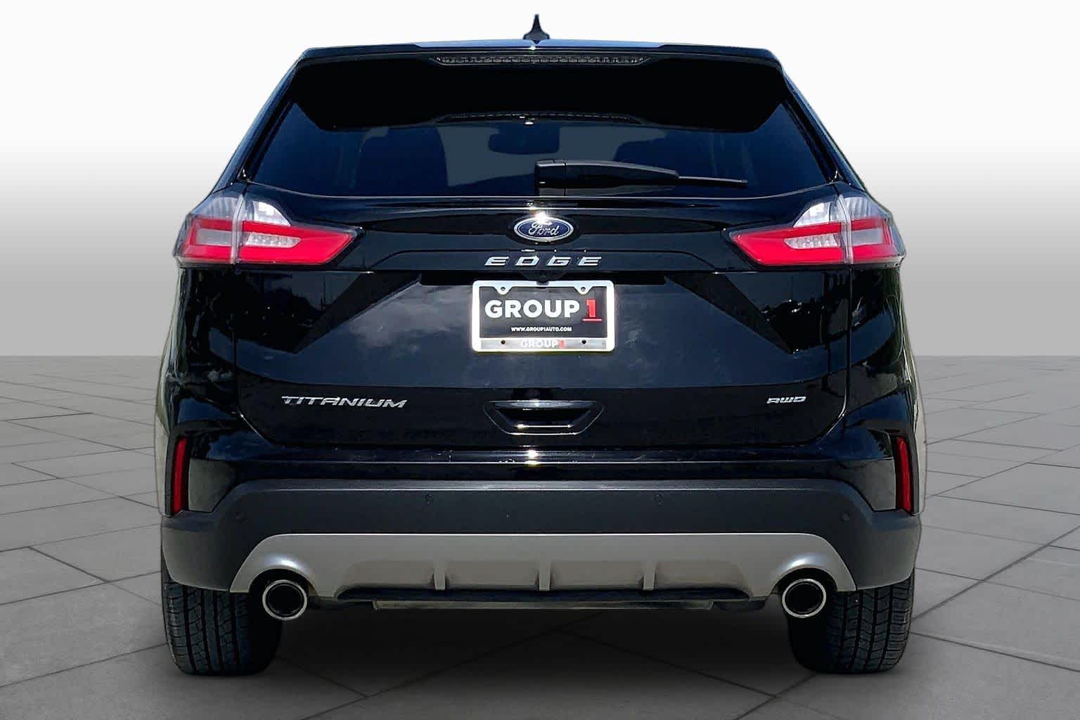2024 Ford Edge Titanium Agate Black at Baytown Ford