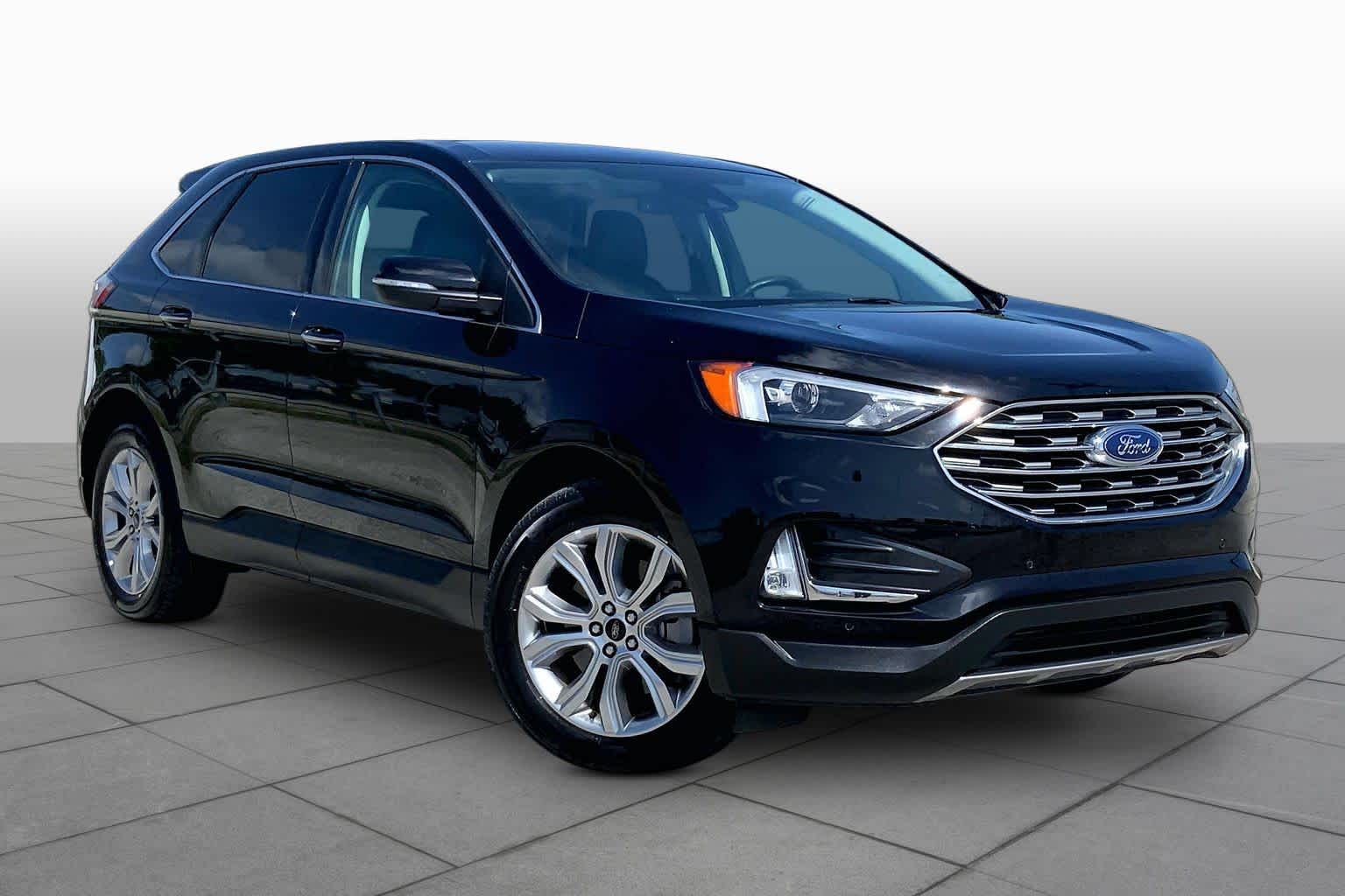 2024 Ford Edge Titanium Agate Black at Baytown Ford