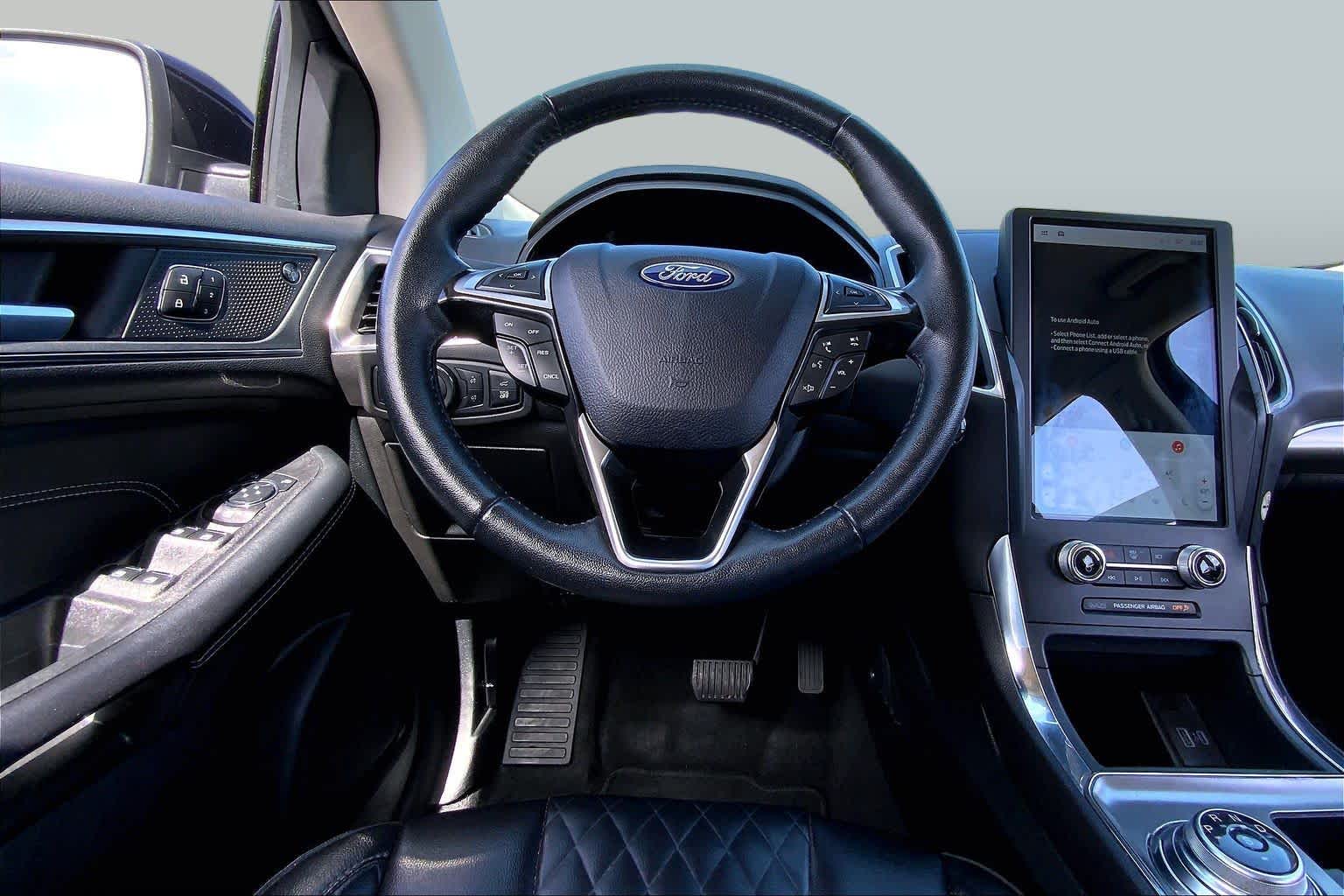 2024 Ford Edge Titanium Agate Black at Baytown Ford